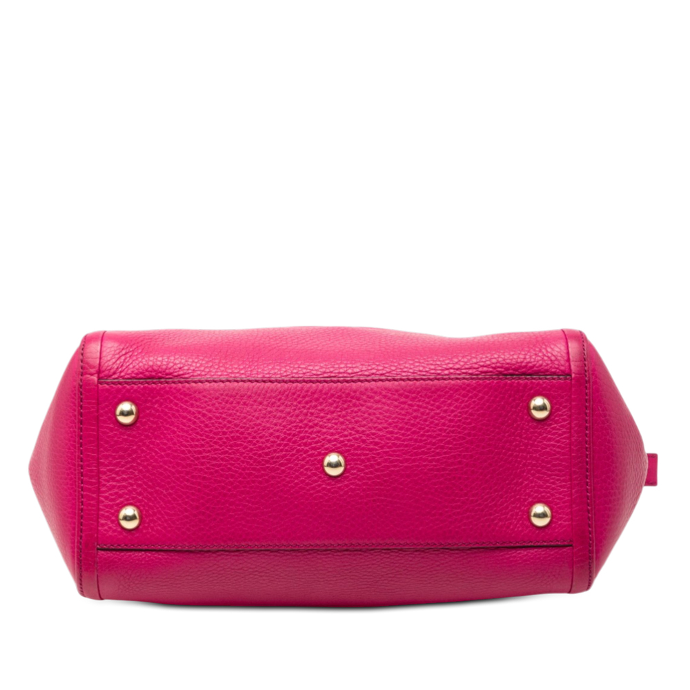 Pre-Loved Gucci Small Calfskin Soho Cellarius Satchel - Picture 3 of 7